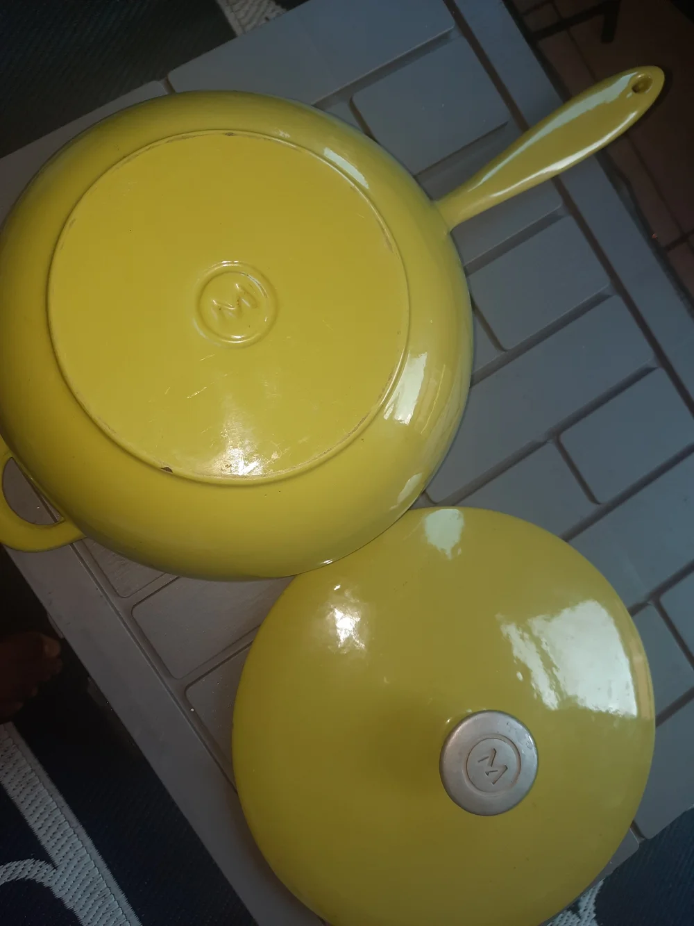 Pesto-colored Nonstick Saucier Pan with Metal Cap By Mario Batali - Home Kitchen